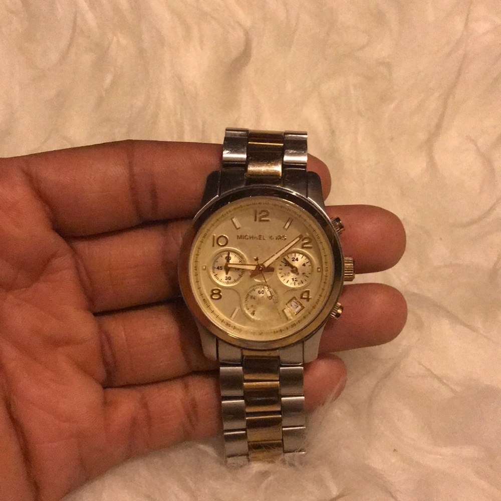 Michael Kors two tone watch